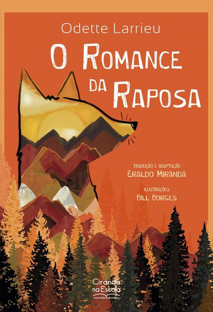 O romance da raposa Capa comum