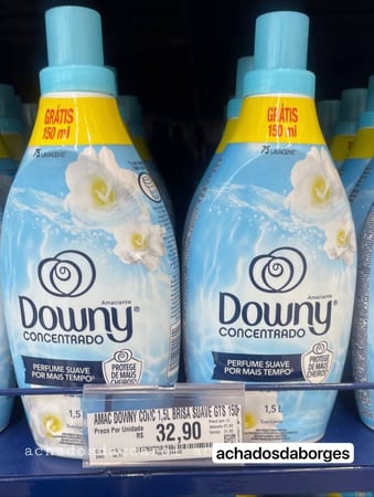 Downy Brisa Suave Amaciante Concentrado 1,5L