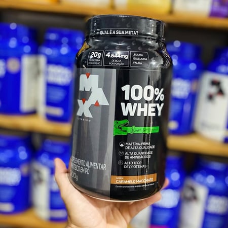 100% Whey Ramon Dino Max Titanium 900g