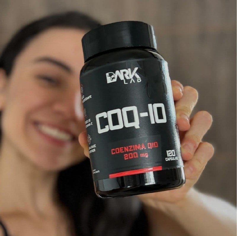 Coenzima Q10 200mg Por Porção 60 Cápsulas Dark Lab