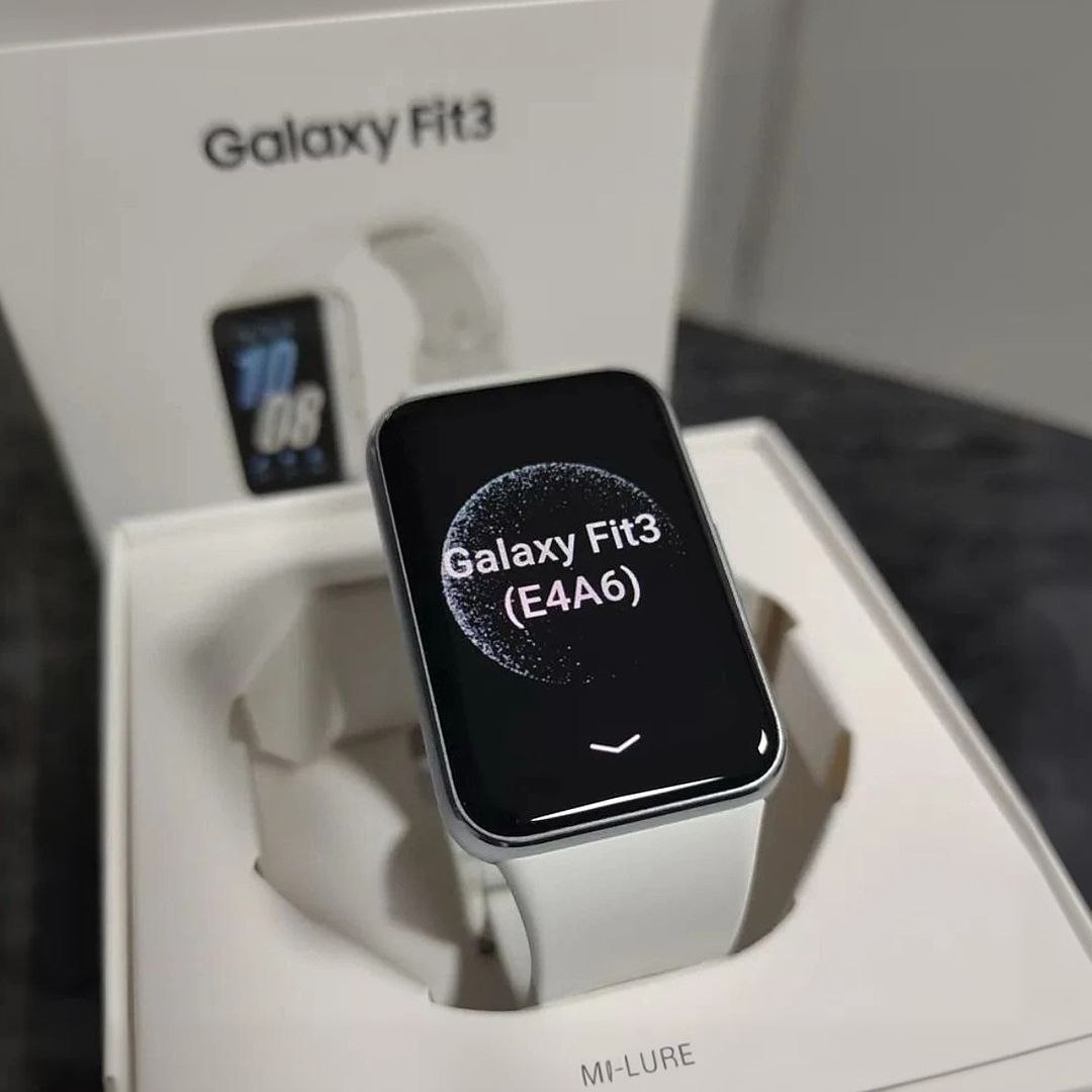 Samsung Galaxy Fit3 Pulseira Esportiva Prata Esportivo Silver