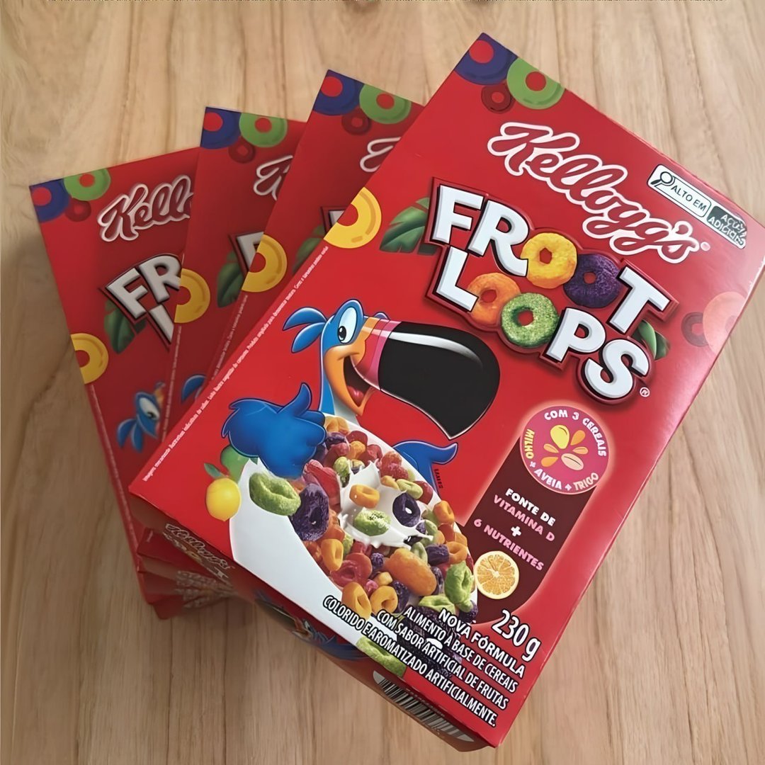 Cereal Froot Loops® sabor de Frutas Kellogg's® 230g