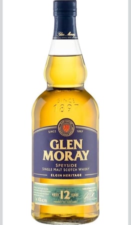 Whisky Glen Moray Single Malt 12 Reino Unido 750 Ml