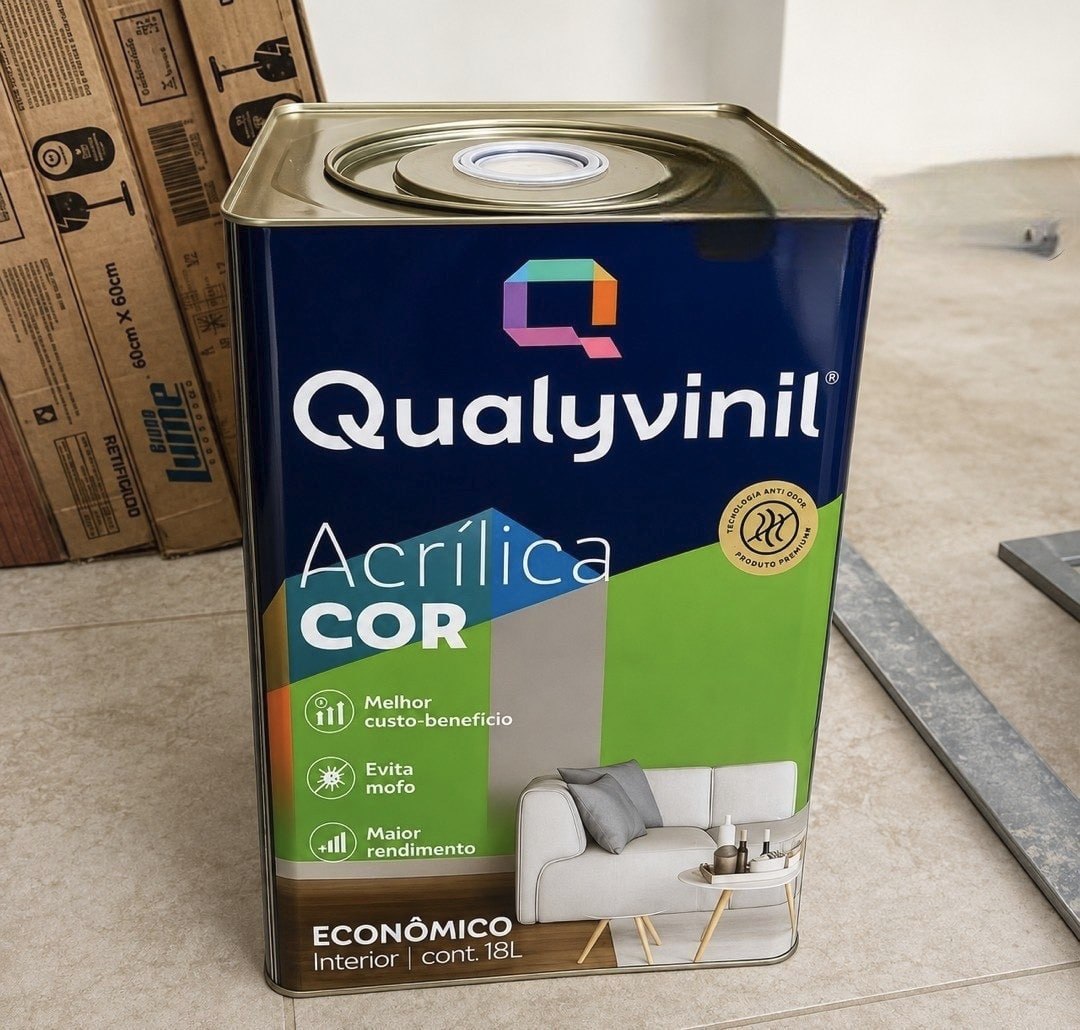 Tinta Antimofo Acrílica Econômica Qualyvinil