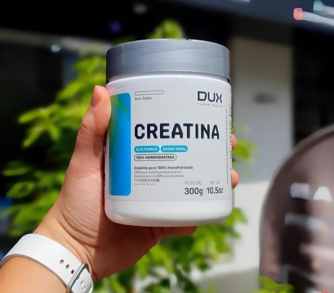 Creatina Monohidratada Sem Sabor - Pote 300g - Suplementação Treino Academia, Ganho Muscul...