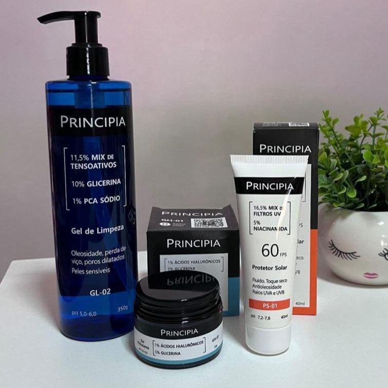 Kit Principia Completo para Pele Sensível Com Fps 60 - 3 produtos