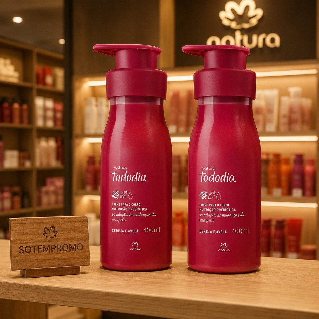 Kit Tododia Cereja e Avelã (2 produtos) 2 un de 400 ml