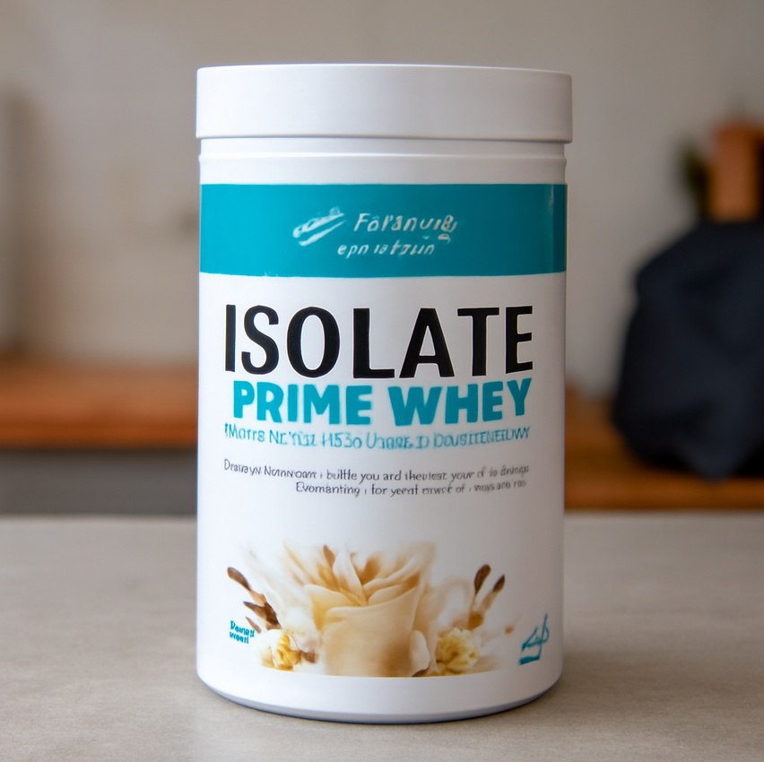 Isolate Prime Whey 900g Sem Lactose - Isolada Bodyaction Sabor Baunilha