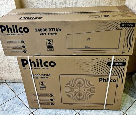 Ar Condicionado Split Hi Wall Philco 24000 BTU/h Quente e Frio - 220v