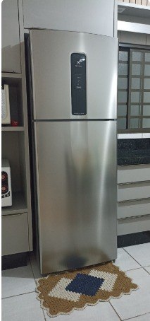 Geladeira/Refrigerador Electrolux Frost Free Inverter 480L Efficient com AutoSense SmartBi...