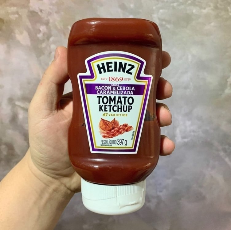 Heinz Ketchup Bacon & Cebola Caramelizada 397g