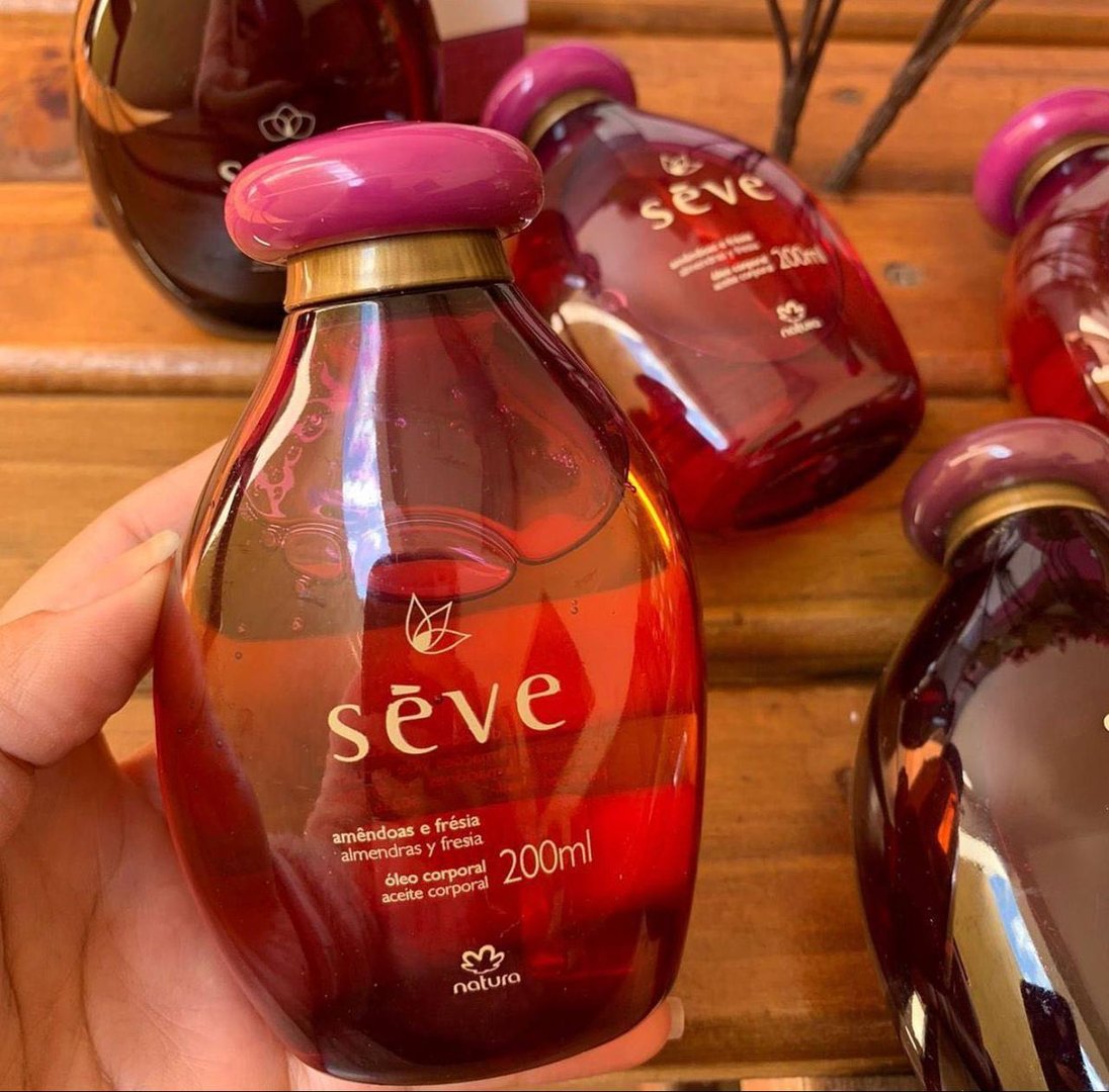 Óleo Seve Amêndoas E Frésia Natura Deo Corporal - 200ml