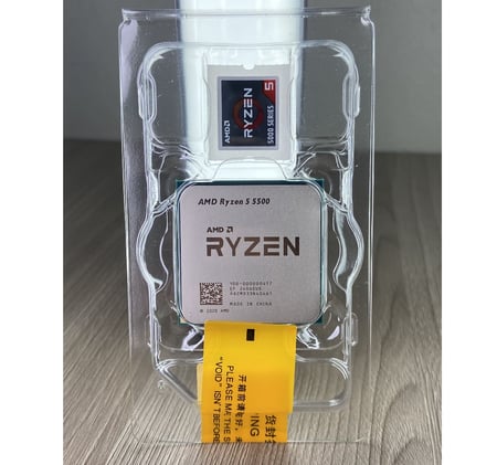 Processador AMD Ryzen 5 5500 3.6GHz (4.2GHz Turbo), 6-Cores 12