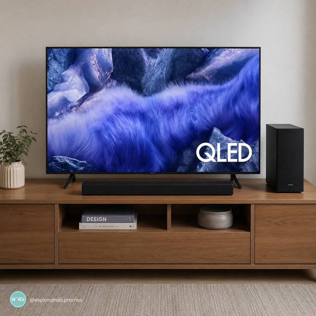 Samsung Smart TV 55" Crystal UHD 4K U8600F + Soundbar HW-B400F