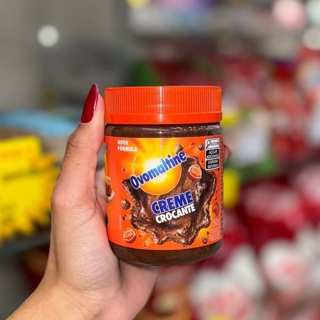 🤓Creme Crocante Ovomaltine Pote 260g