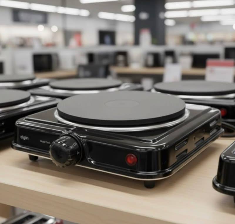 Fogão Elétrico Portátil Cooktop Elgin Single Cook 1 Boca - 110V