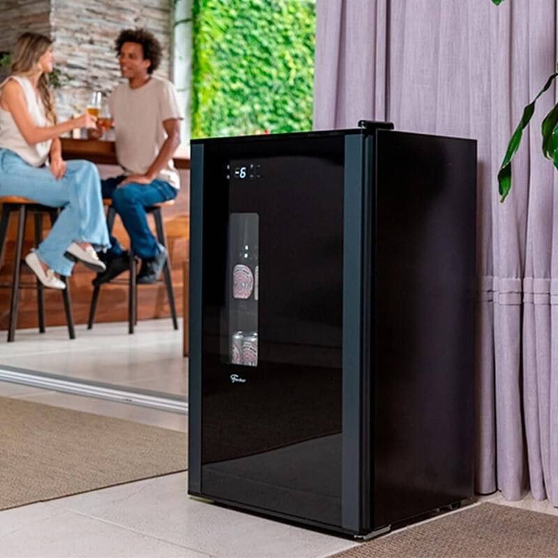 Fischer Cervejeira Infinity Multi Frost Free 92L Preto 127V