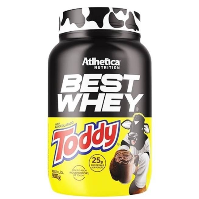 Atlhetica Nutrition Best Whey Achocolatado Toddy Athletica Nutrition 900G.
