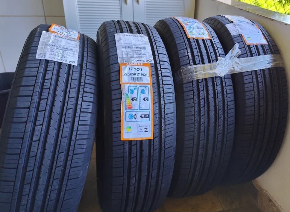 Jogo 4 Pneus Itaro Aro 13 IT203 175/60R13 77T