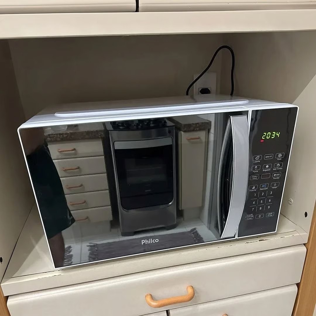🤓Micro-ondas Philco 28L Pintura Limpa Fácil PMO30E