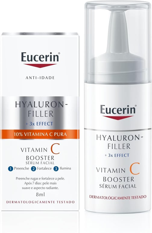 Creme Facial Anti-Idade Eucerin Hyaluron-Filler Vitamin C Booster