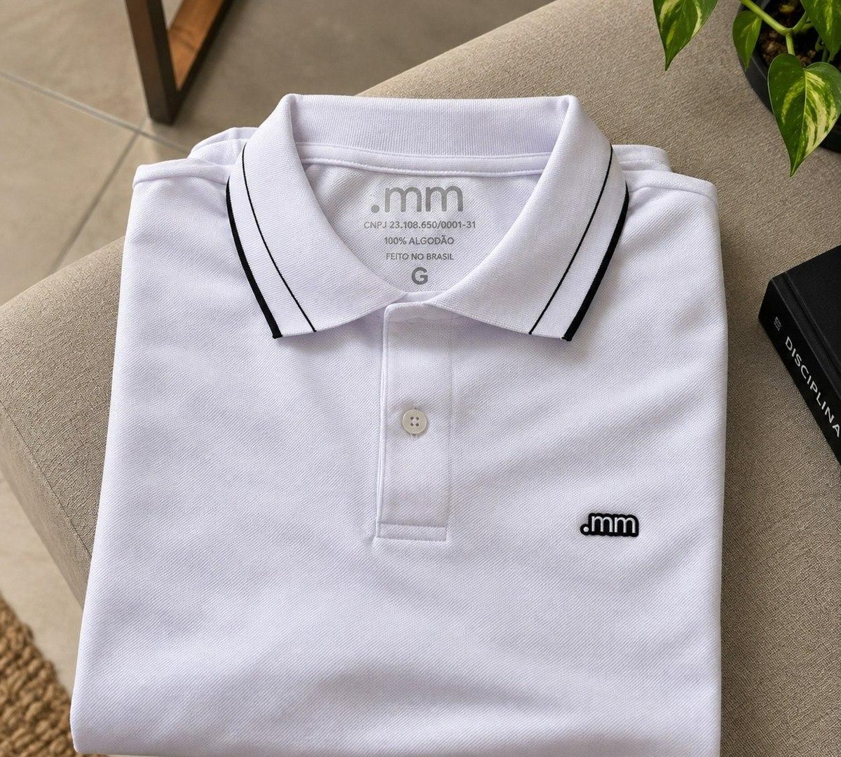 Camisa Gola Polo Masculina Pique Premium Algodão Confortável
