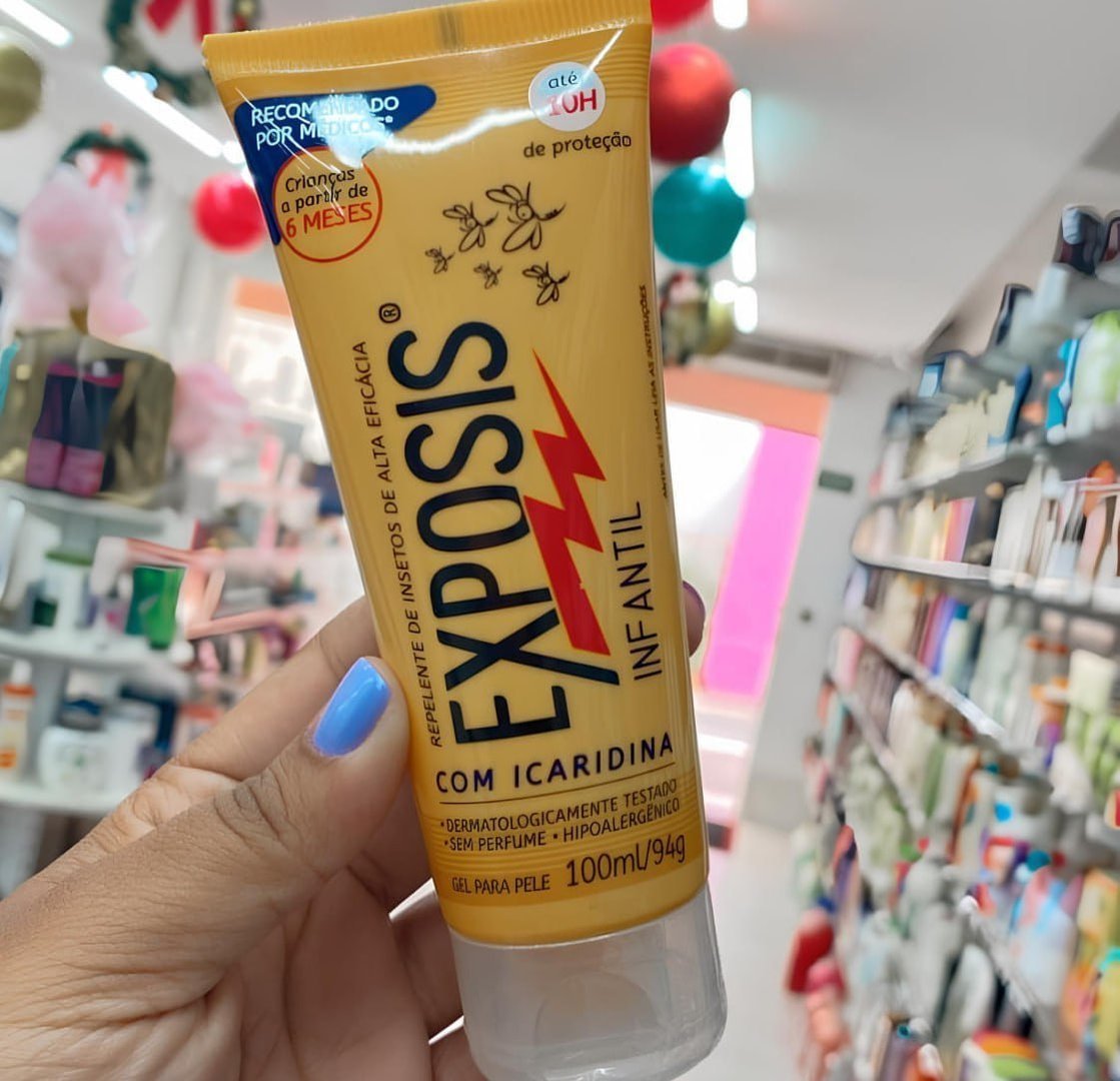 Exposis Infantil, Repelente Icaridina, Gel 100ml
