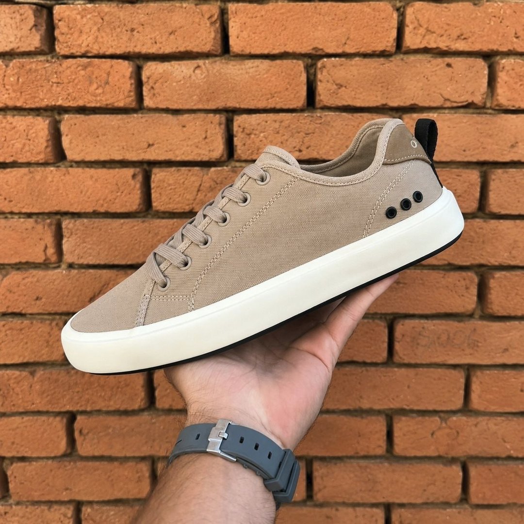 Tênis Masculino Drift Osklen Cáqui Liso 42 Br