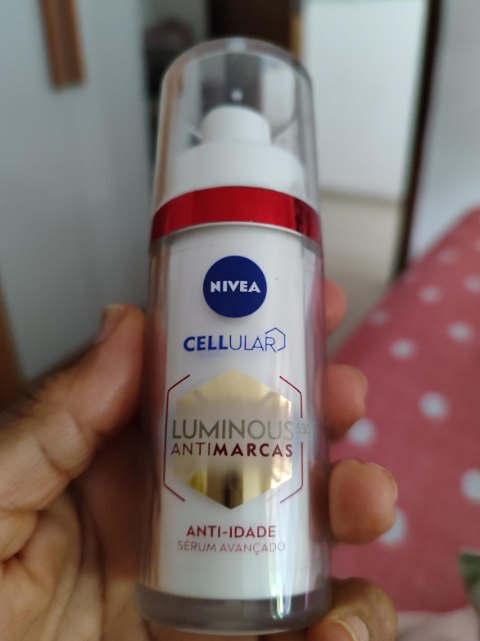 NIVEA LUMINOUS 630® Sérum Facial Cellular ANTIMARCAS Anti-idade 30ml, Reduz Marcas de Idad...