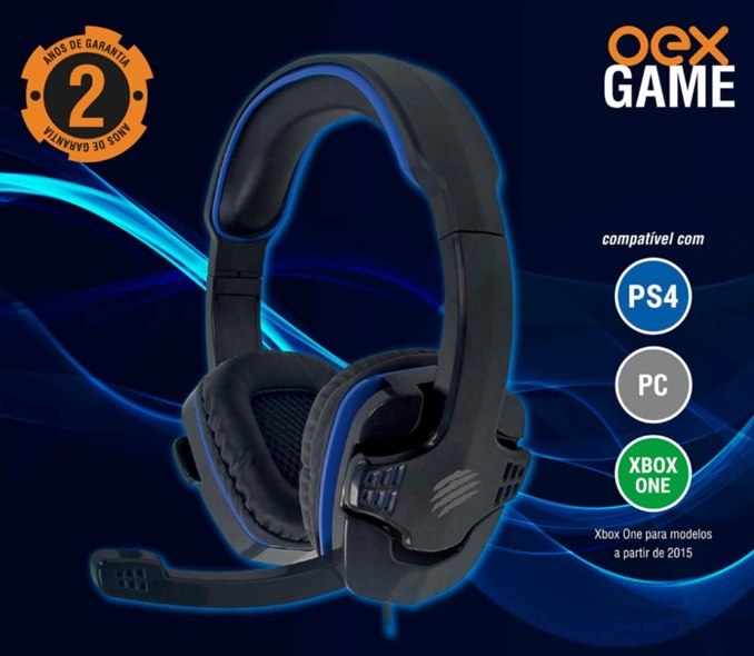 Headset Gamer OEX Game PC PS4 Xbox One HS209 Stalker