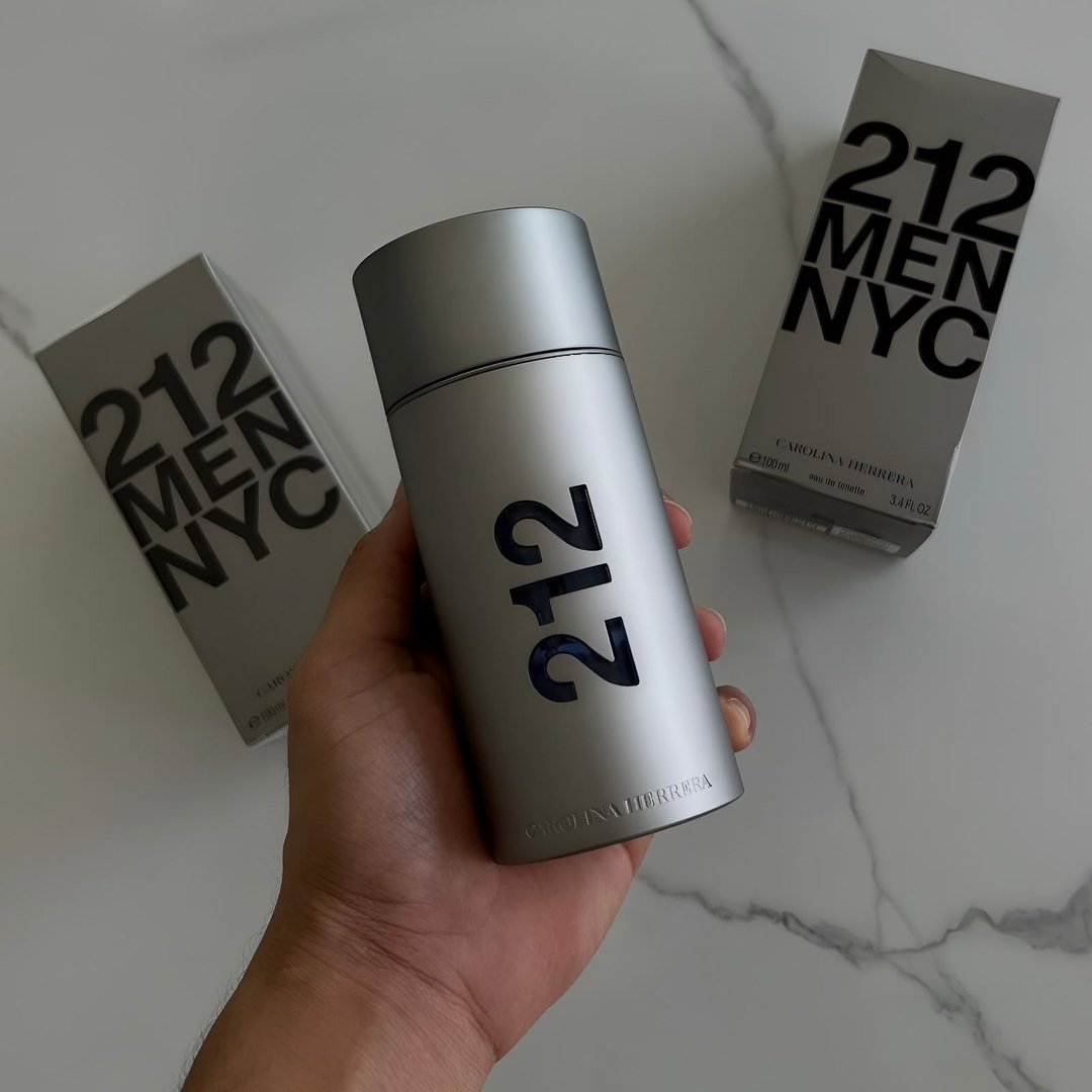 Perfume Carolina Herrera 212 Men Nyc Eau De Toilette 100 Ml