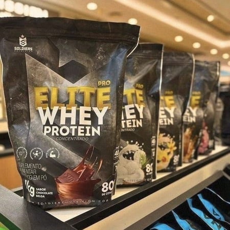 Elite Pro Whey Protein Concentr 80% 1kg - Soldiers Nutrition