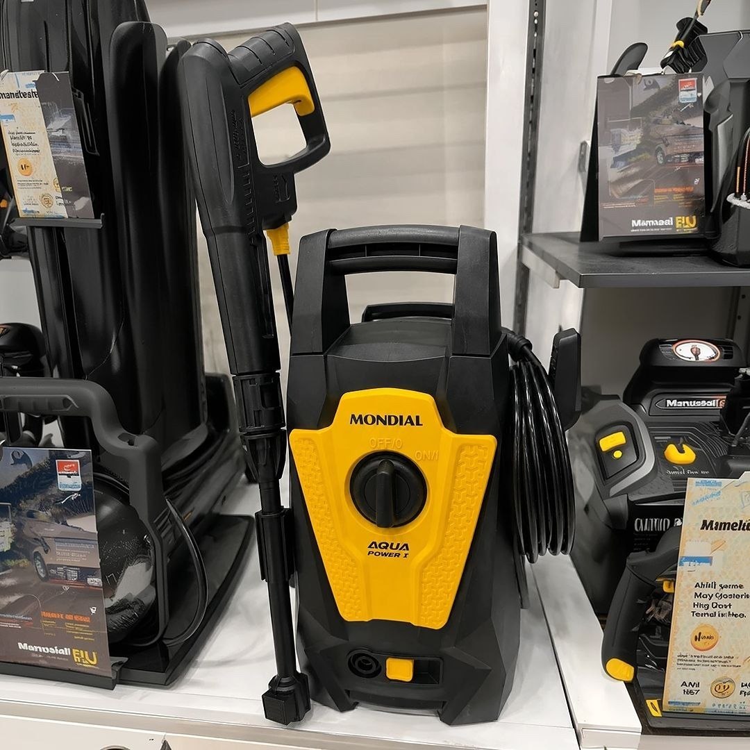 Lavadora de Alta Pressão Aqua Power I, Mondial, 400W - LAP-01-GY