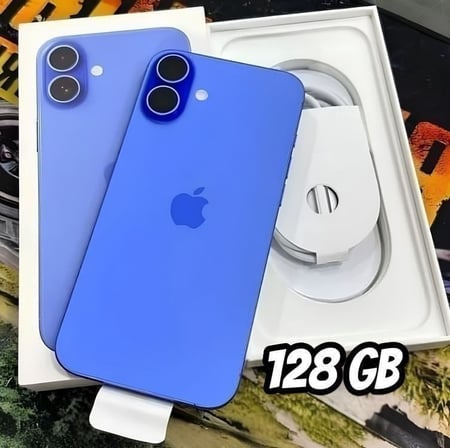 Apple iPhone 16 (128 Gb) - Ultramarino - Distribuidor Autorizado