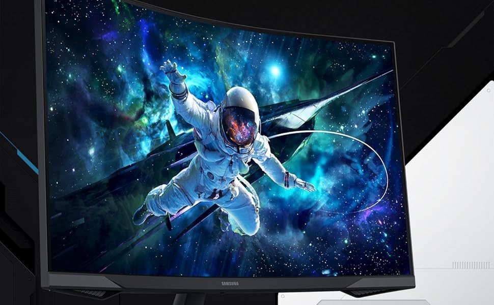 Monitor Gamer Samsung Odyssey G5, 27 polegadas, Qhd, 165hz Cor Preto