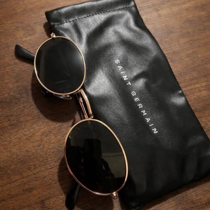 Óculos De Sol Saint Germain Morris Uv400 Metal Inoxidável
