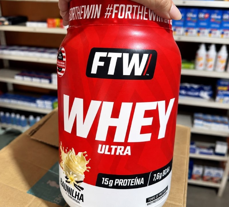 Whey protein FTW em pó sabor Baunilha x 900g