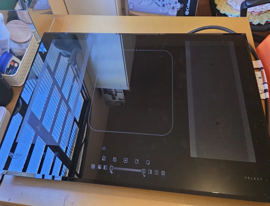 Cooktop de Indução 5 Bocas Dako Select Zonas Flexíveis Painel Touch 9 Potências + Função T...