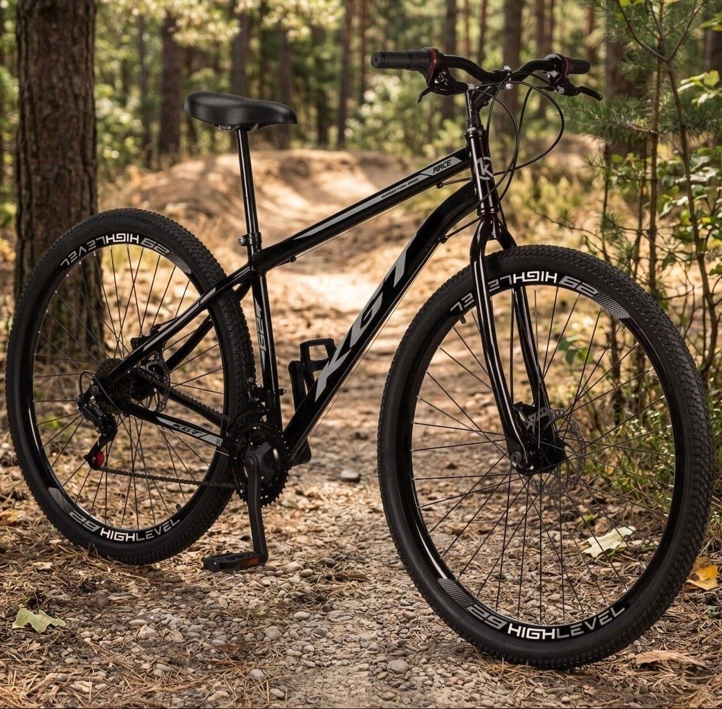 Bicicleta Aro 29 Aço Carbono KGT Freios A Disco 21 Marchas
