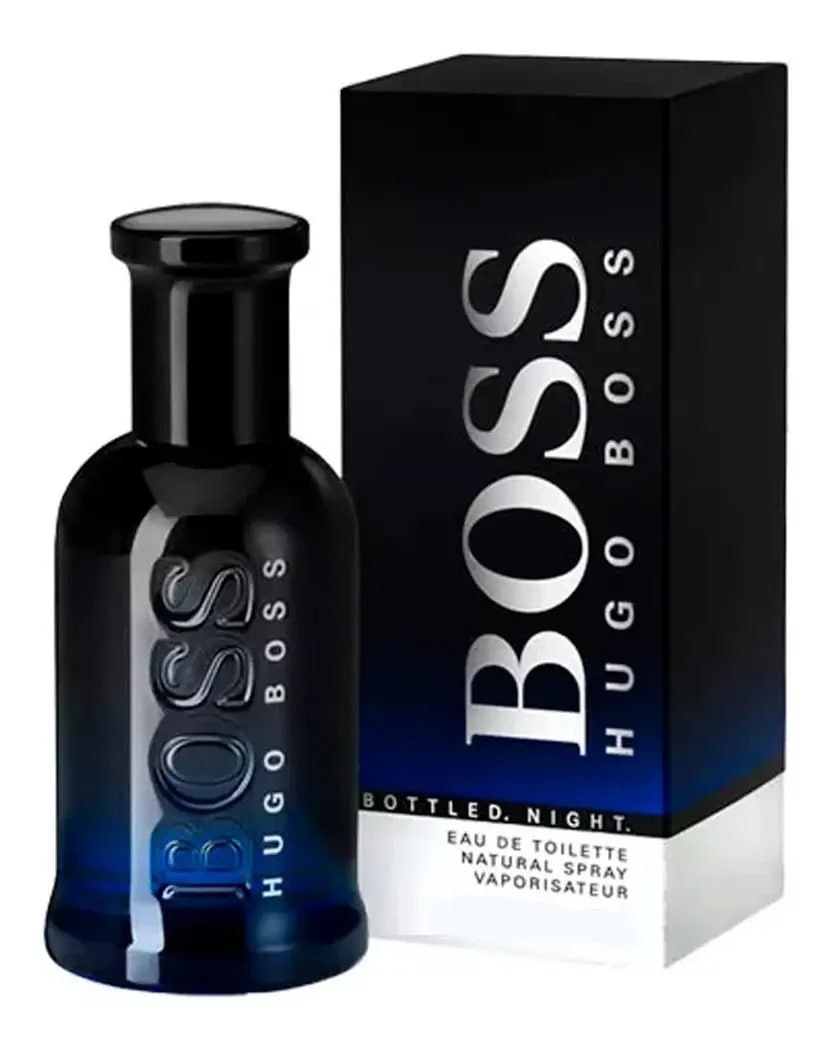 Perfume Hugo Boss Bottled Night Masculino Eau De Toilette 100Ml