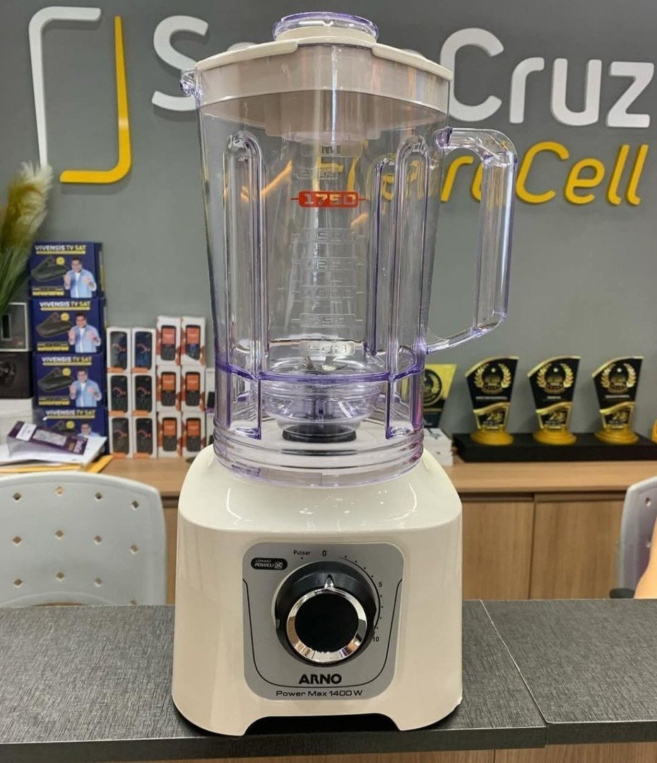 Liquidificador Arno Power Max Marfim 3,1L 15 Velocidades 1400W - 220v