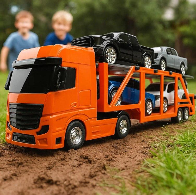 Caminhão Petroleum Cegonheira Roma 32cm