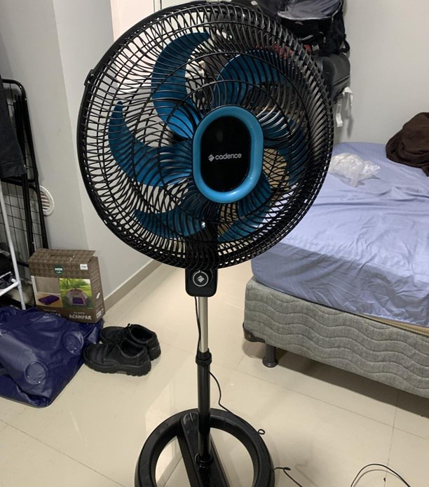 Ventilador Cadence Refresh Turbo Pro Coluna 6 Pás 40cm 3 Velocidades 140W - 220v