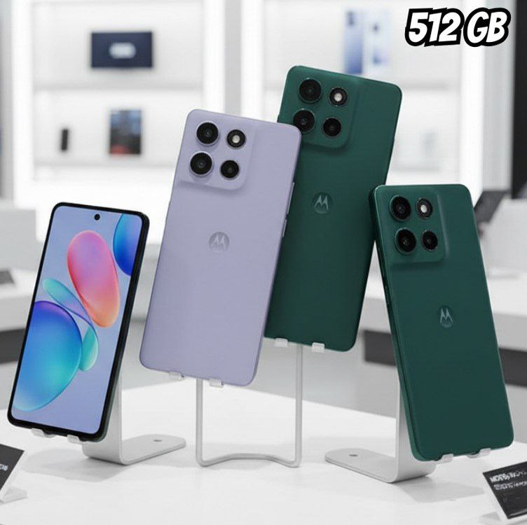 Smartphone Motorola Moto g86 5G - 512GB 24GB (8GB RAM+16GB Ram Boost) Tela 1.5K pOLED, 50M...