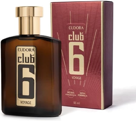 Eudora Club 6 Voyage Desodorante Colônia 95ml