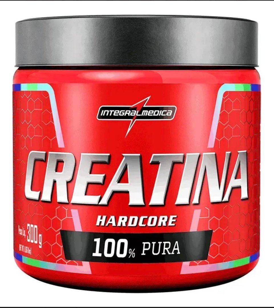 Creatina Hardcore 300g 100% pura integralmedica