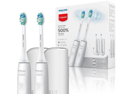 Escova Eletrica Philips Colgate SonicPro 35 com 2 unidades