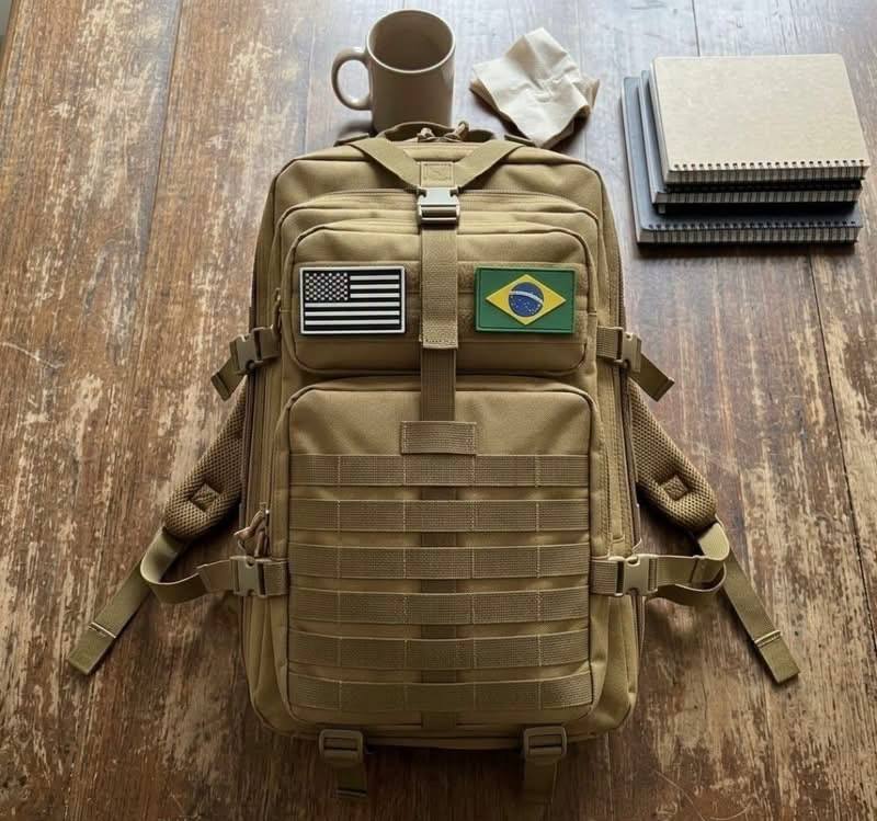 Mochila Tática Impermeável Militar Reforçada Grande 50litros