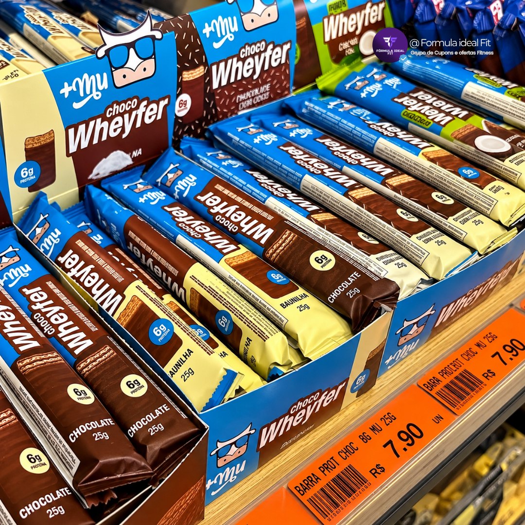 +Mu Chocowheyfer Proteico 12 Und 300g