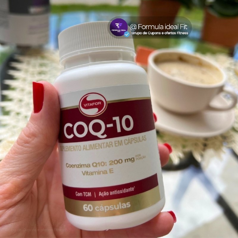 Coenzima Q10 100mg 60 Cápsulas Vitafor